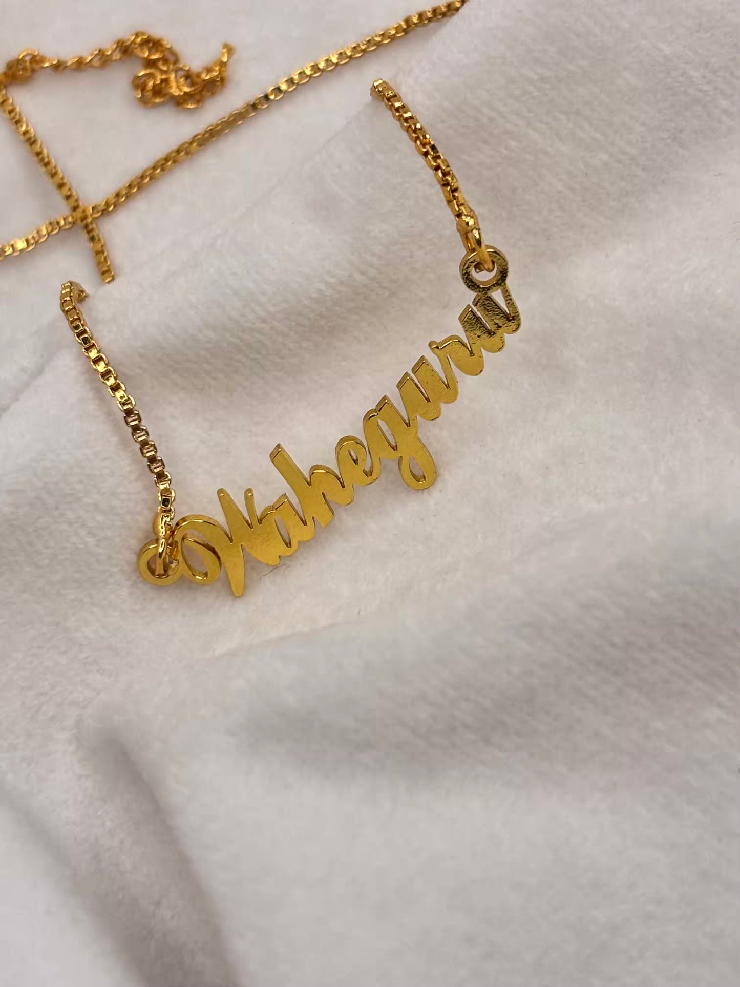 Waheguru Necklace - Gold Plated ( Only Prepaid )