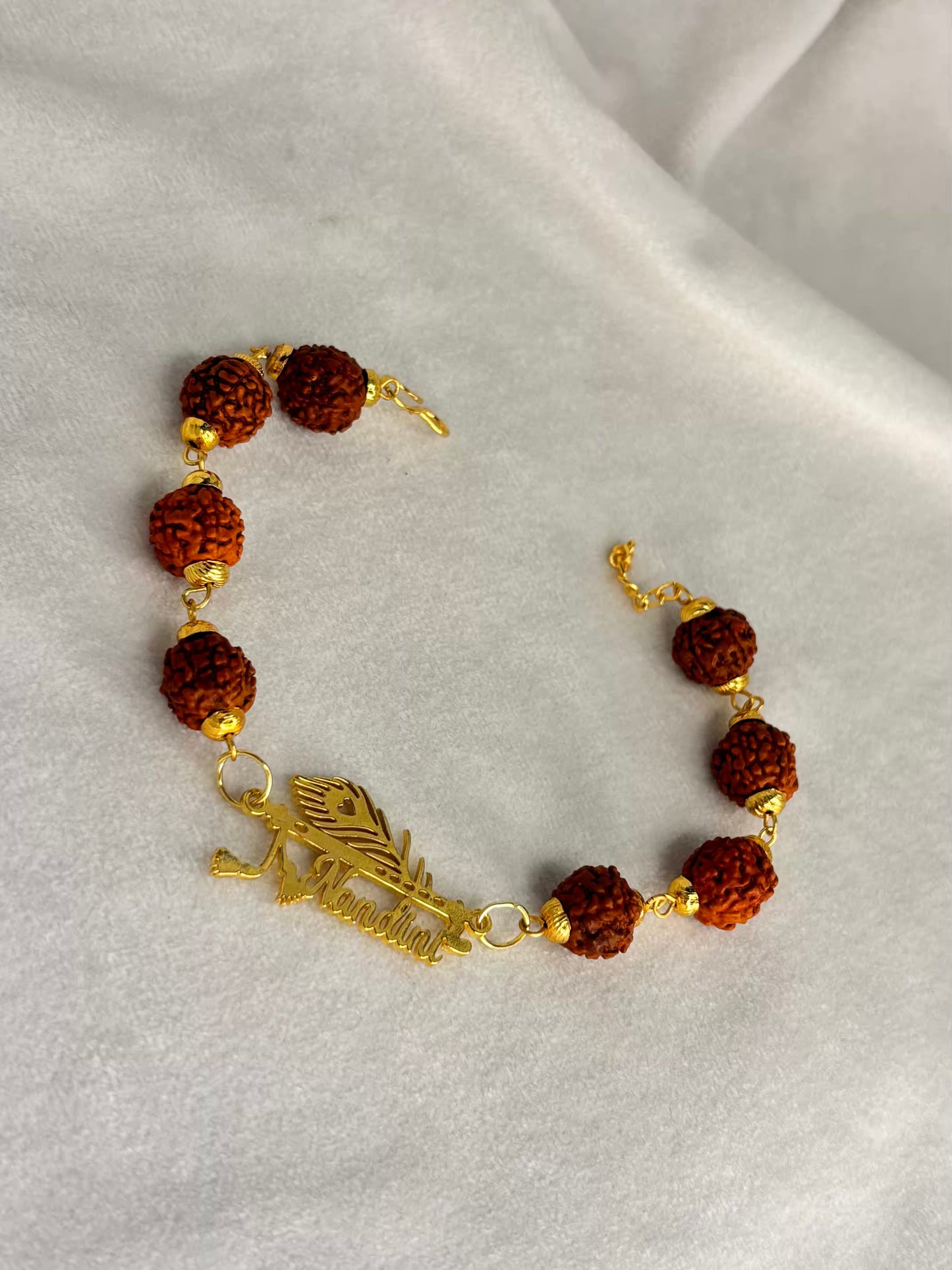 Name Rudraksh Rakhi Bracelet ( Prepaid Only )