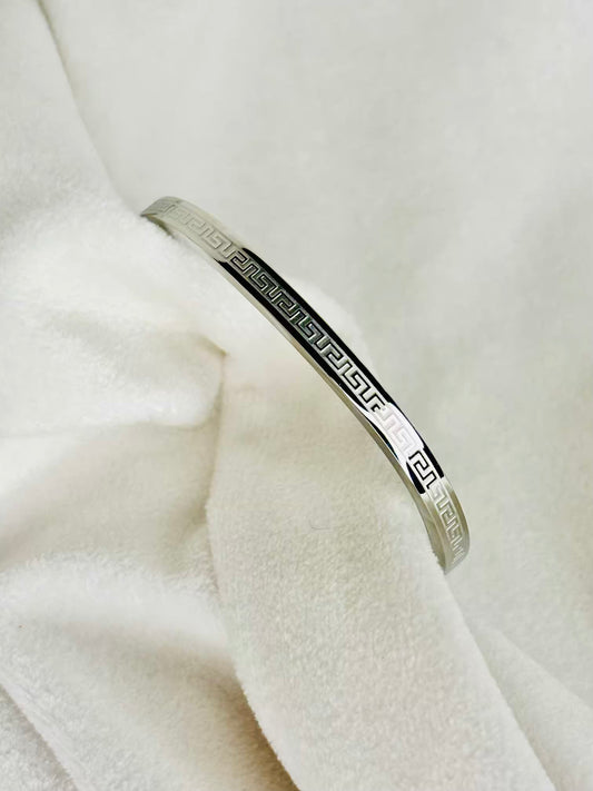 For Thin Wrist Silver Bangle Baby Bangle 2.2 - 2.4 Size
