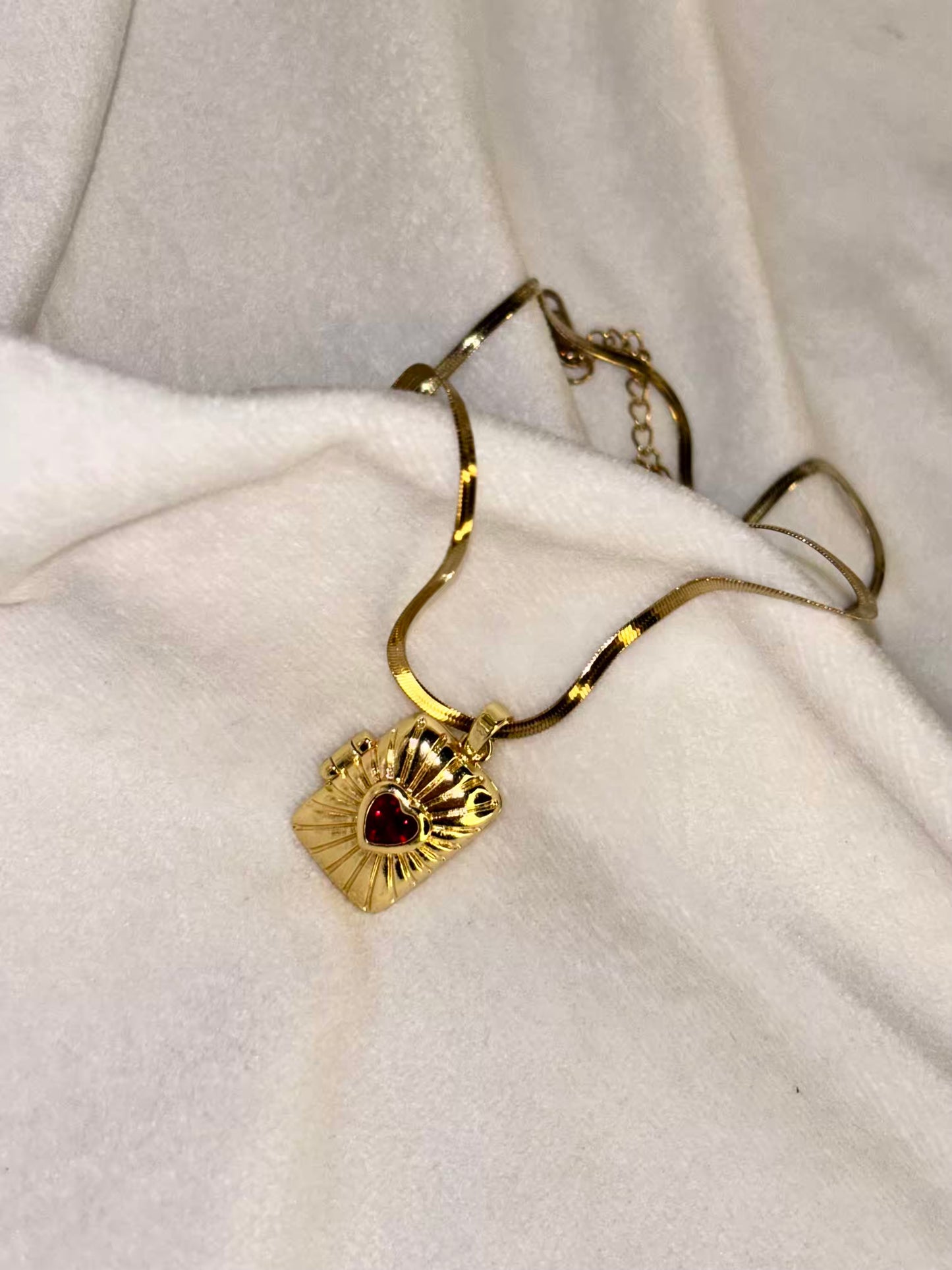 Photo Book Openable Necklace
