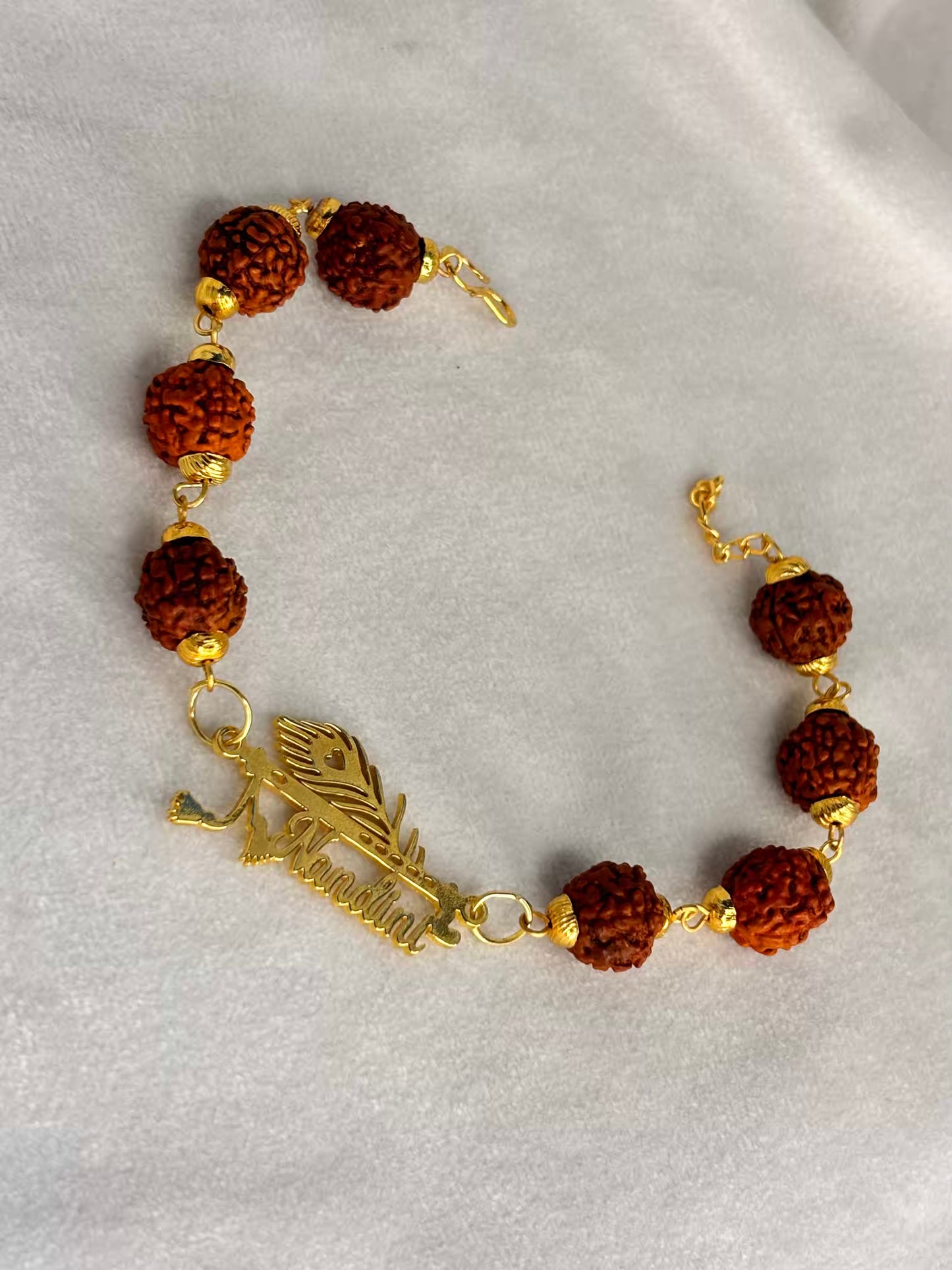 Name Rudraksh Rakhi Bracelet ( Prepaid Only )