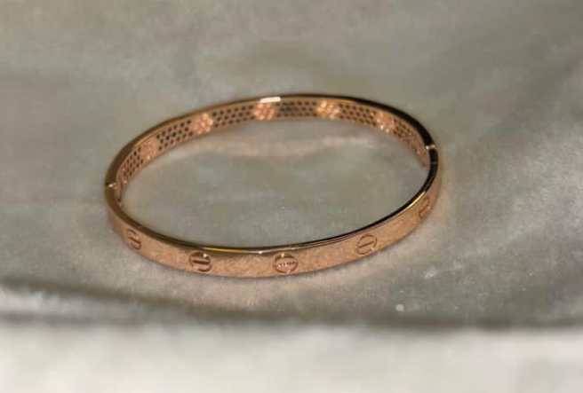 Studded Heartfelt Kada 18K Premium Kada Bangle Gold Plated Bangle