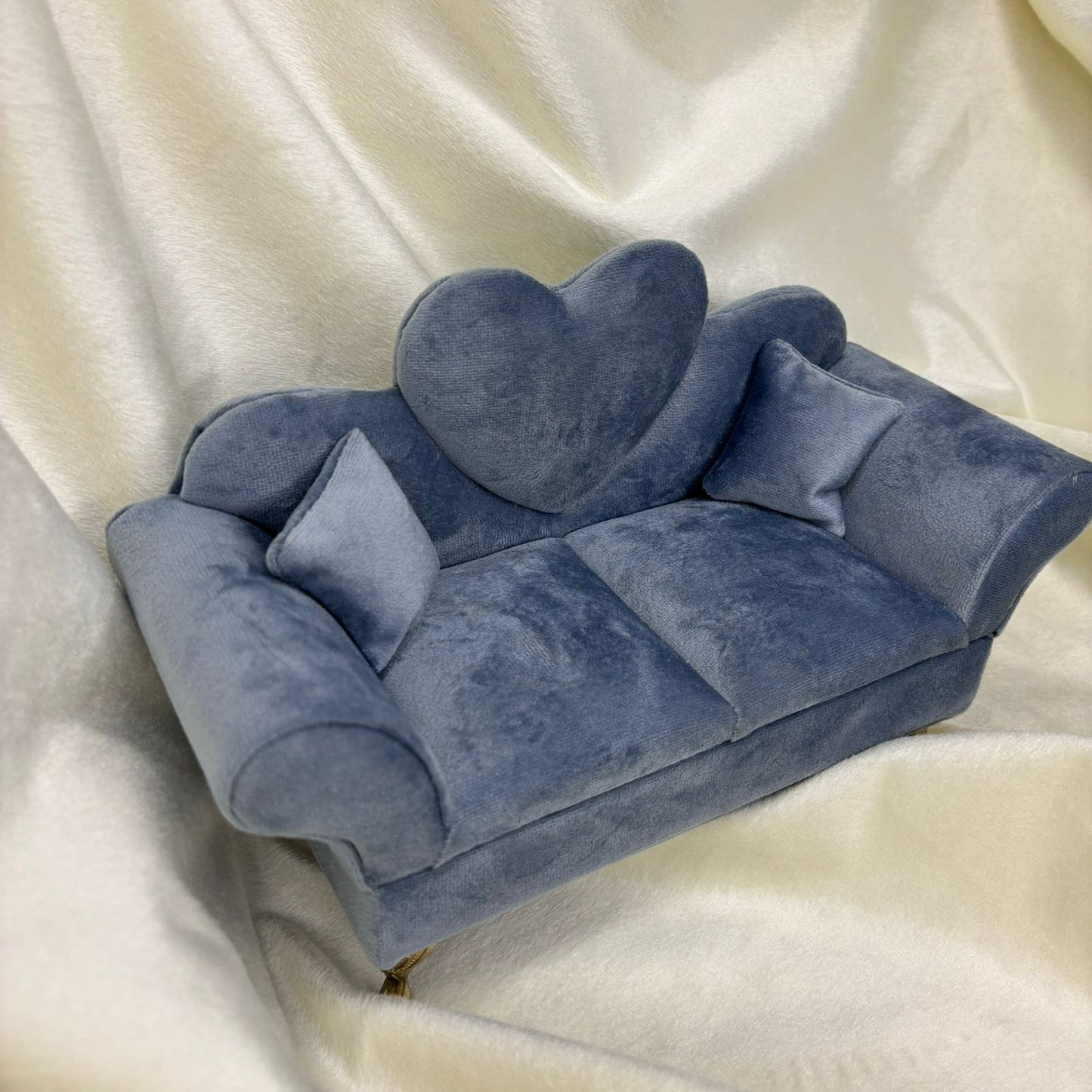 Sofa Jewelry Organiser for Valentine Gift ( Bluish Grey ) Prepaid Order Only