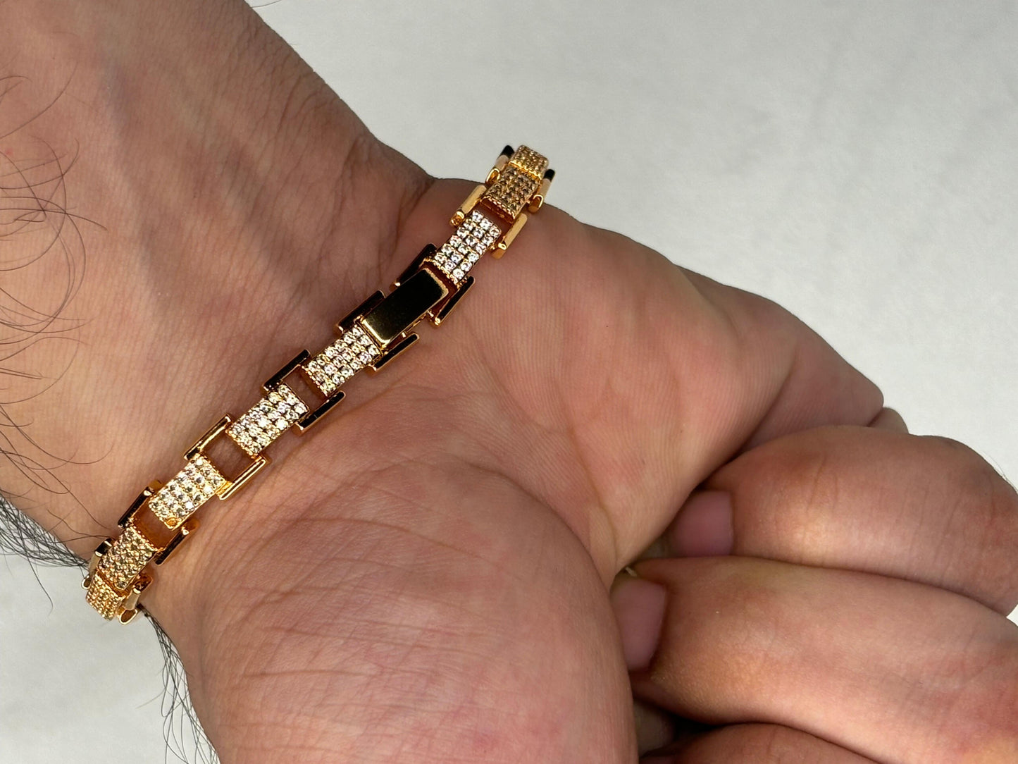 Gold Plated Men's Bracelet