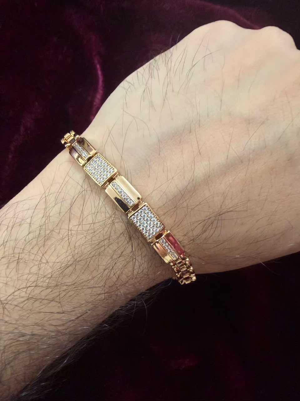 Men's Royal Rose Gold Prestige Rakhi Bracelet