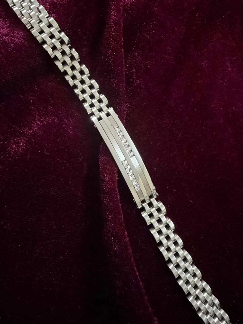 Silver Royale Link Men's Rakhi Bracelet