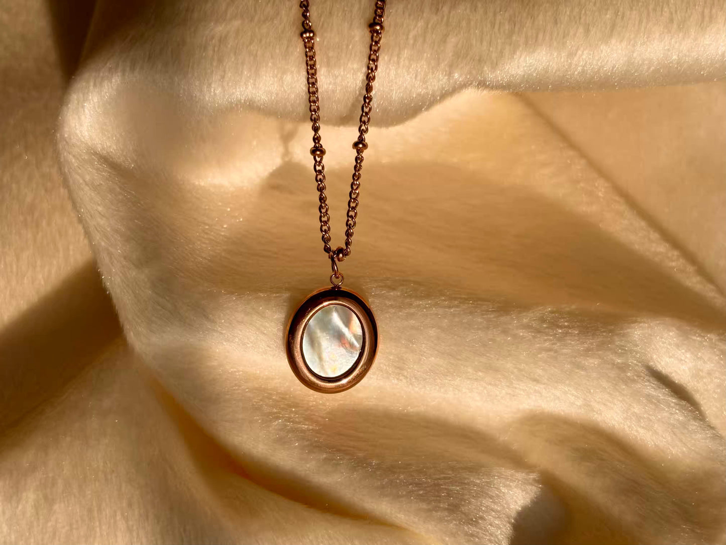 Fairy Mirror Necklace 18K Gold Plated Premium Necklace