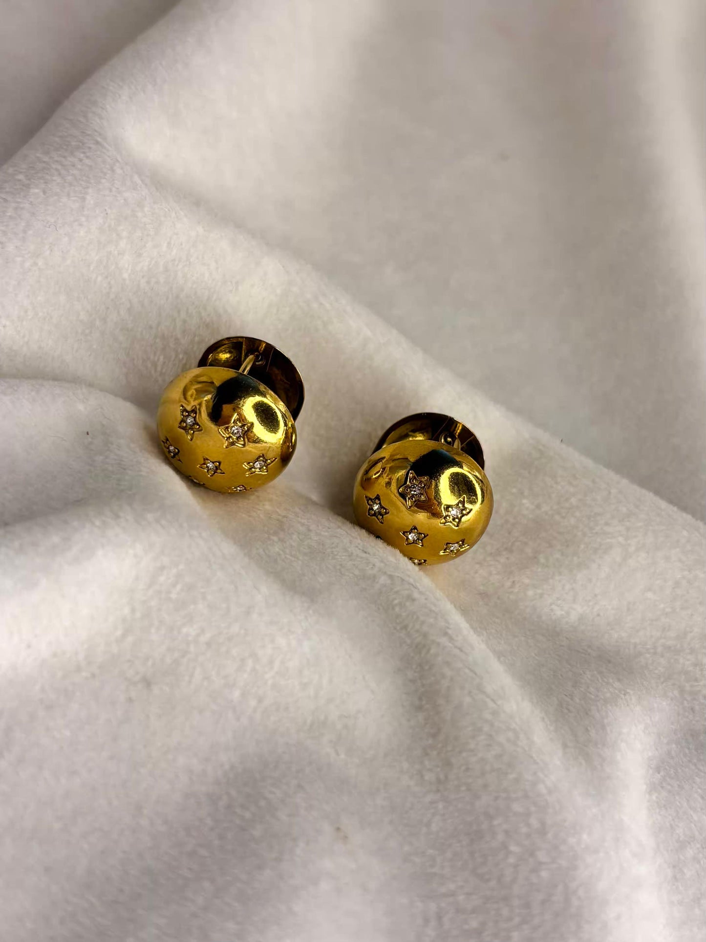 Reversible Studds Earrings 18K Gold Plated Premium Earrings