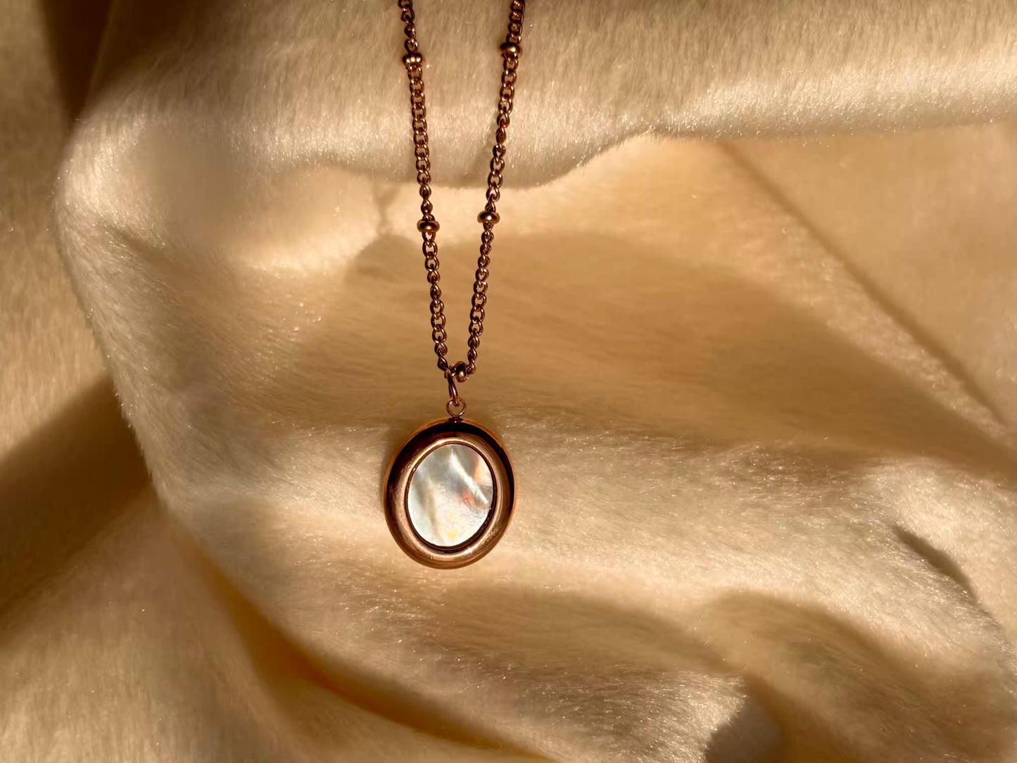 Fairy Mirror Necklace 18K Gold Plated Premium Necklace
