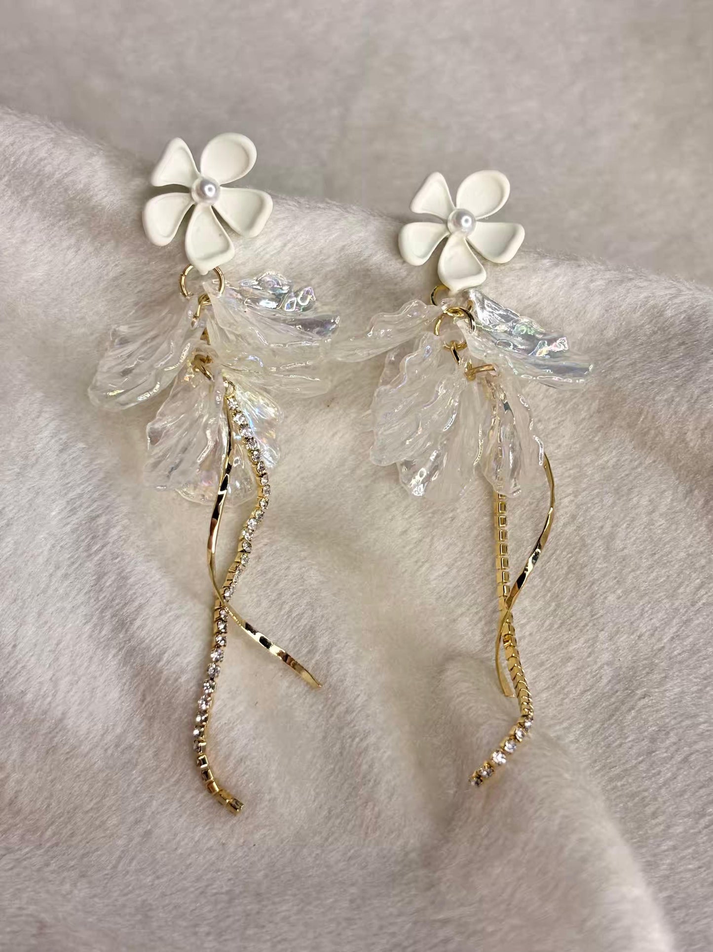 Fairy Flutter Earrings 18K Gold Plated Premium Earrings