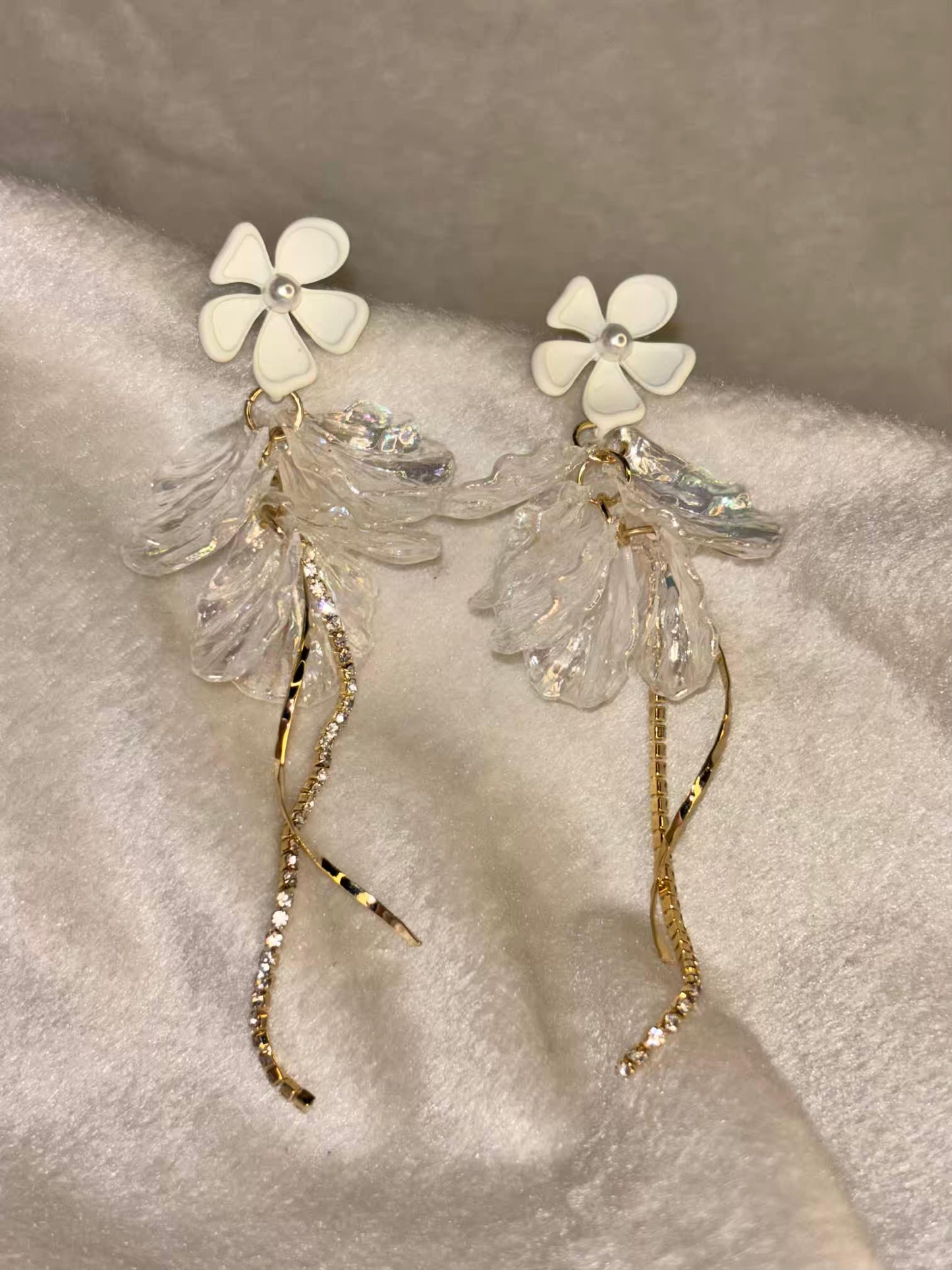 Fairy Flutter Earrings 18K Gold Plated Premium Earrings