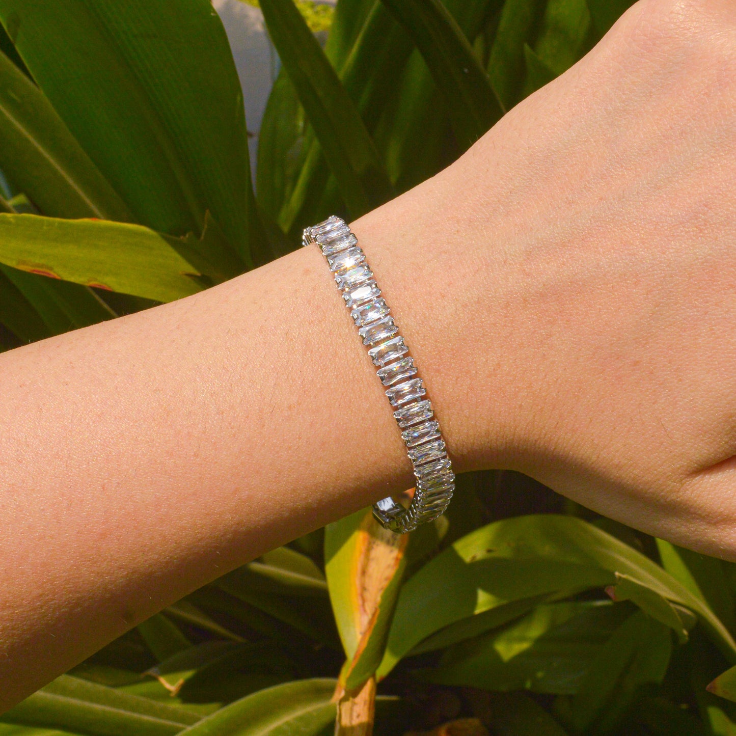Duchess White Diamonds Tennis Bracelet