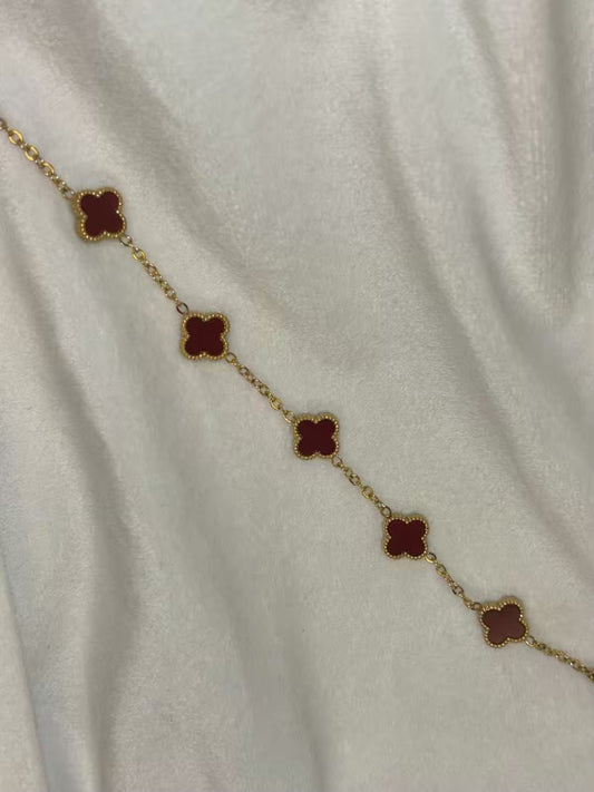 Maroon 5 Clover Bracelet Adjustable (2.8 Size)