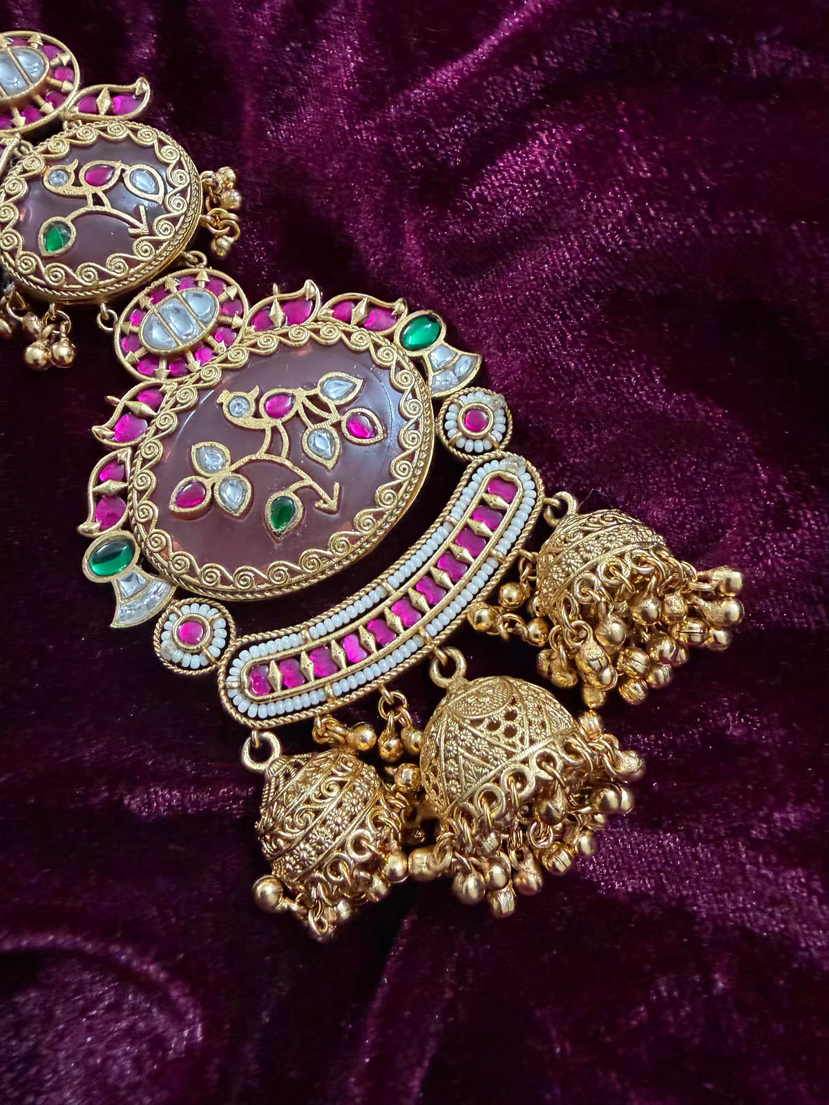 Rose Designer Heritage Kamar Juda in Premium plating