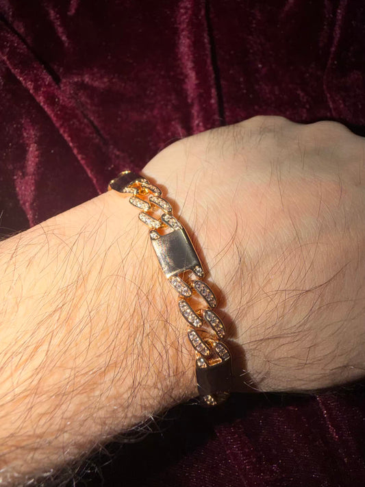 Zeus Chain Diamond Men's Rakhi Bracelet