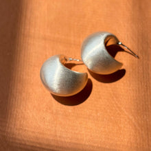 Load image into Gallery viewer, Raha Cushion White Hoops Style Earrings
