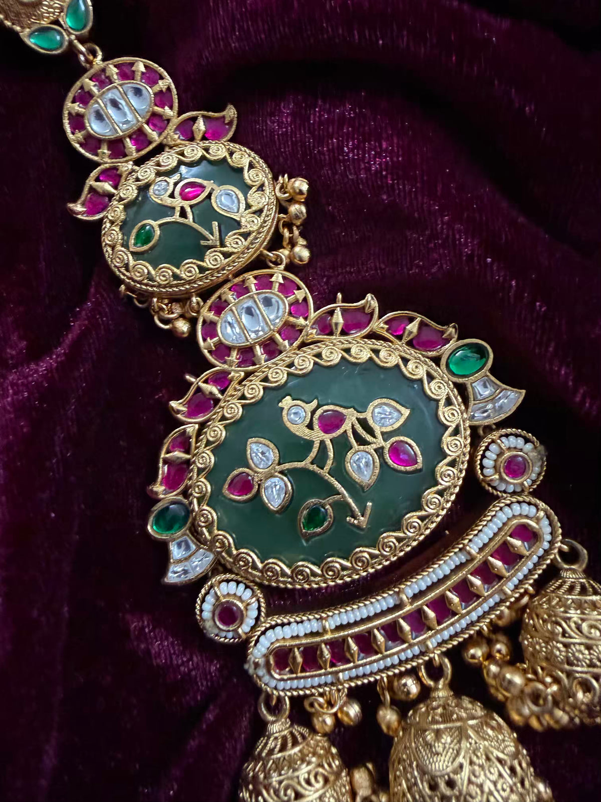 Mint Designer Heritage Kamar Juda in Premium plating