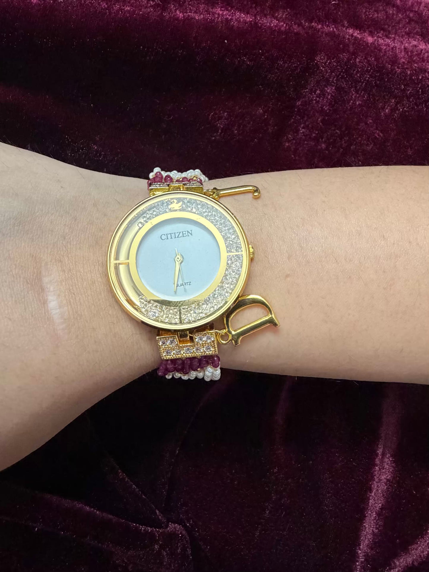 Diamonds Dial Maharani Watch Heritage Bracelet