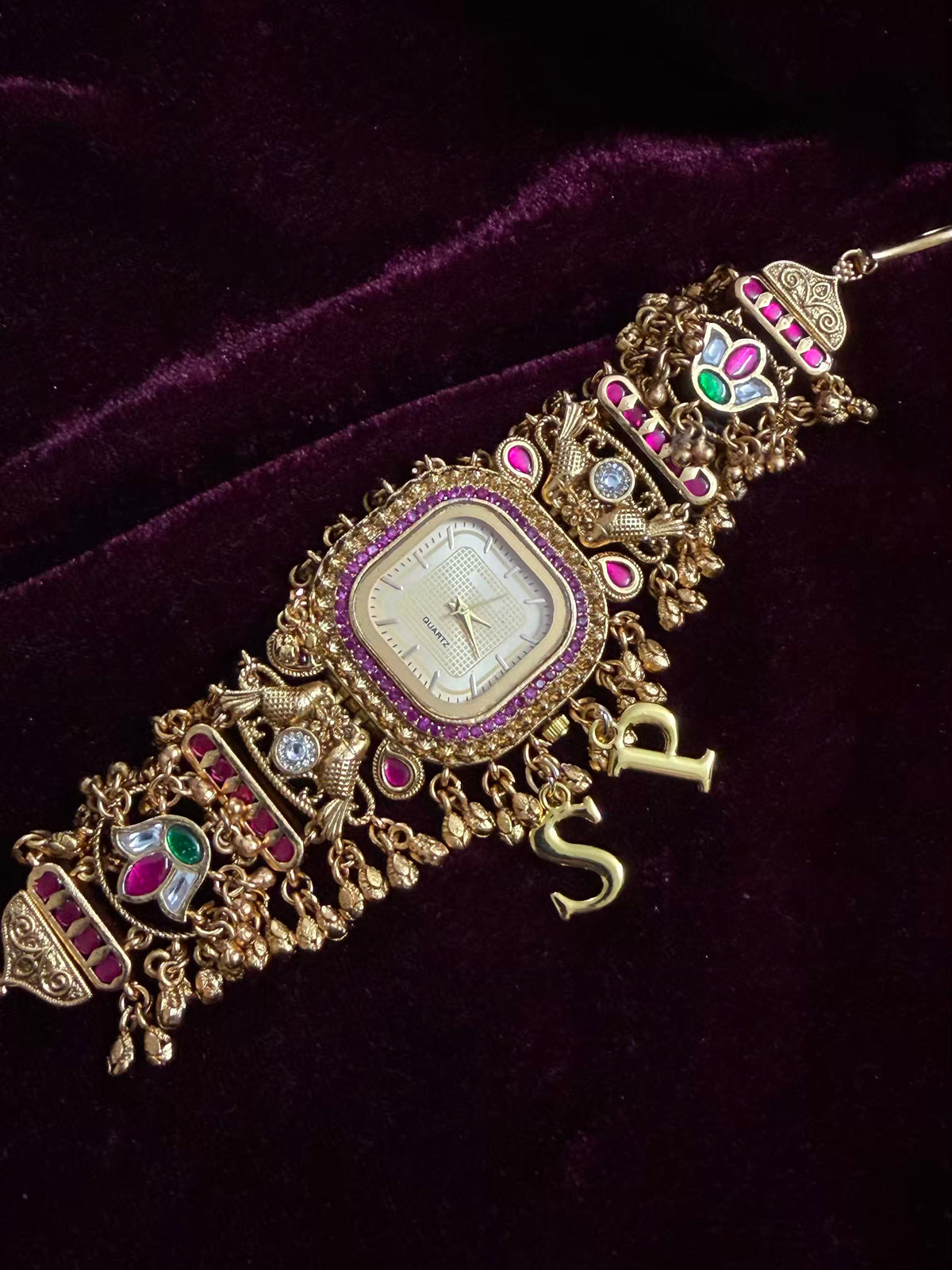 New Launch Cream Dial Maharani Watch Heritage Bracelet( only 2pc in stock )