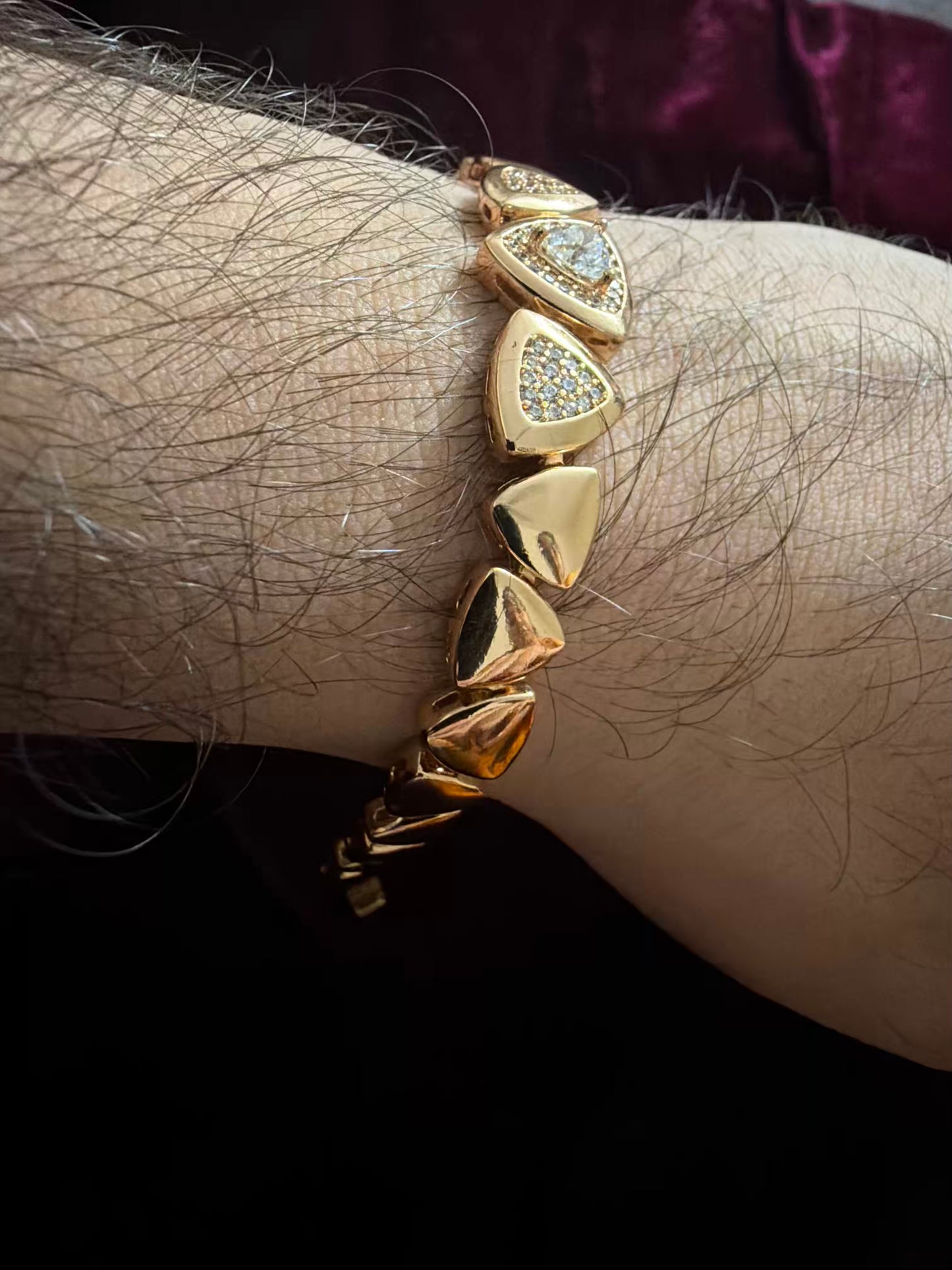 Royale Diamond Men's Rakhi Bracelet