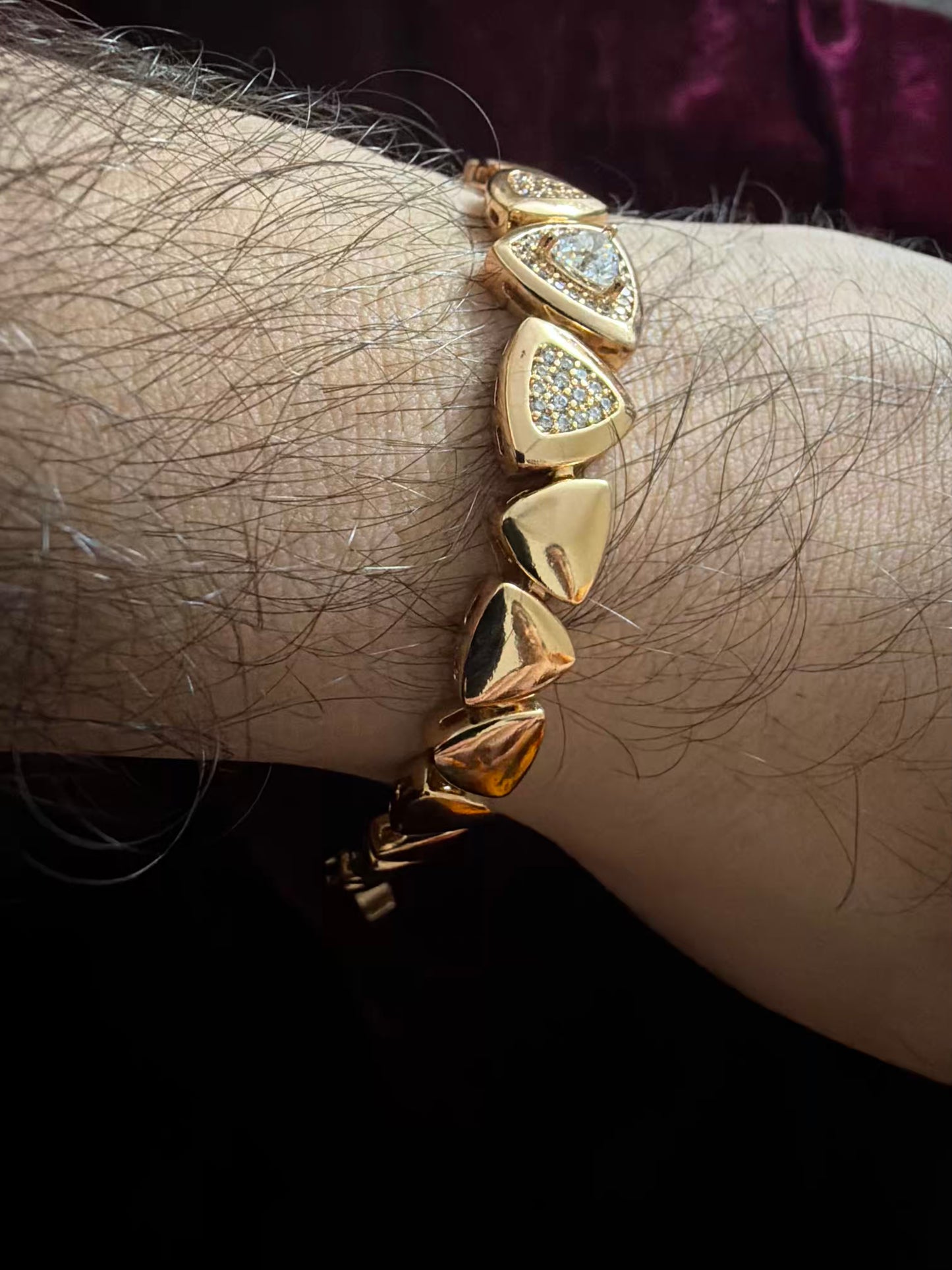 Royale Diamond Men's Rakhi Bracelet