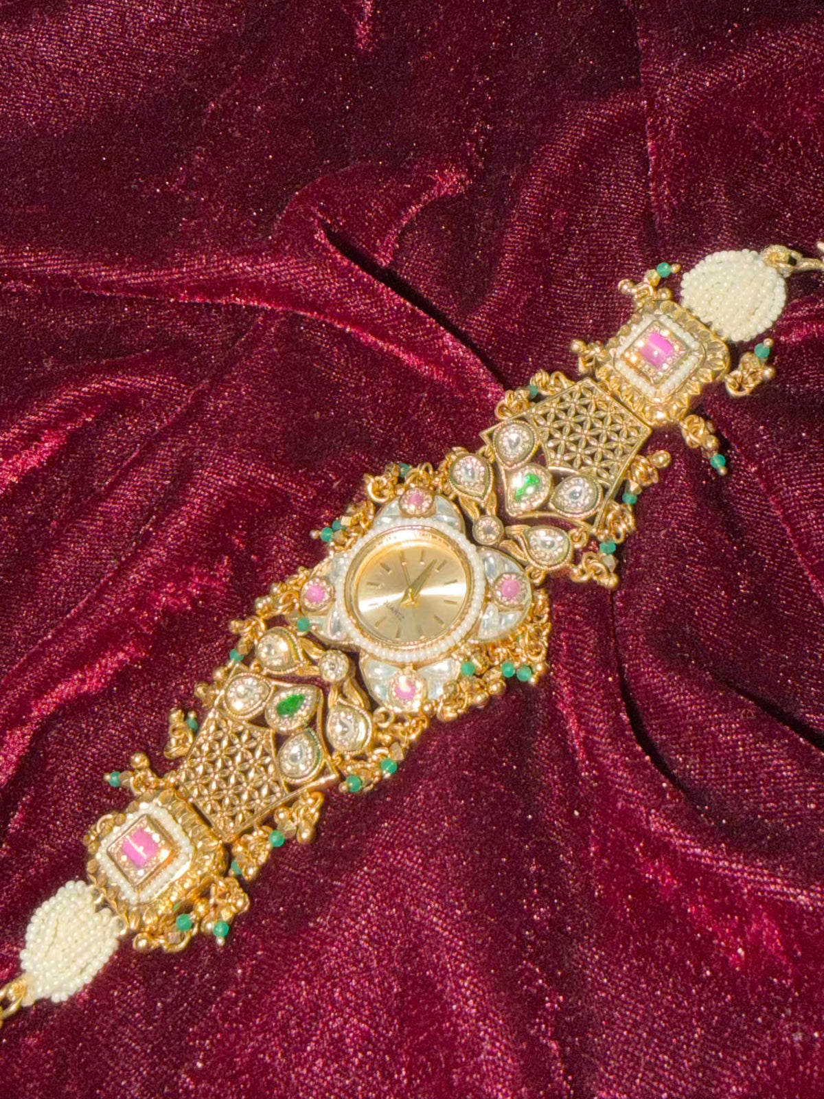 White floral Heritage Watch