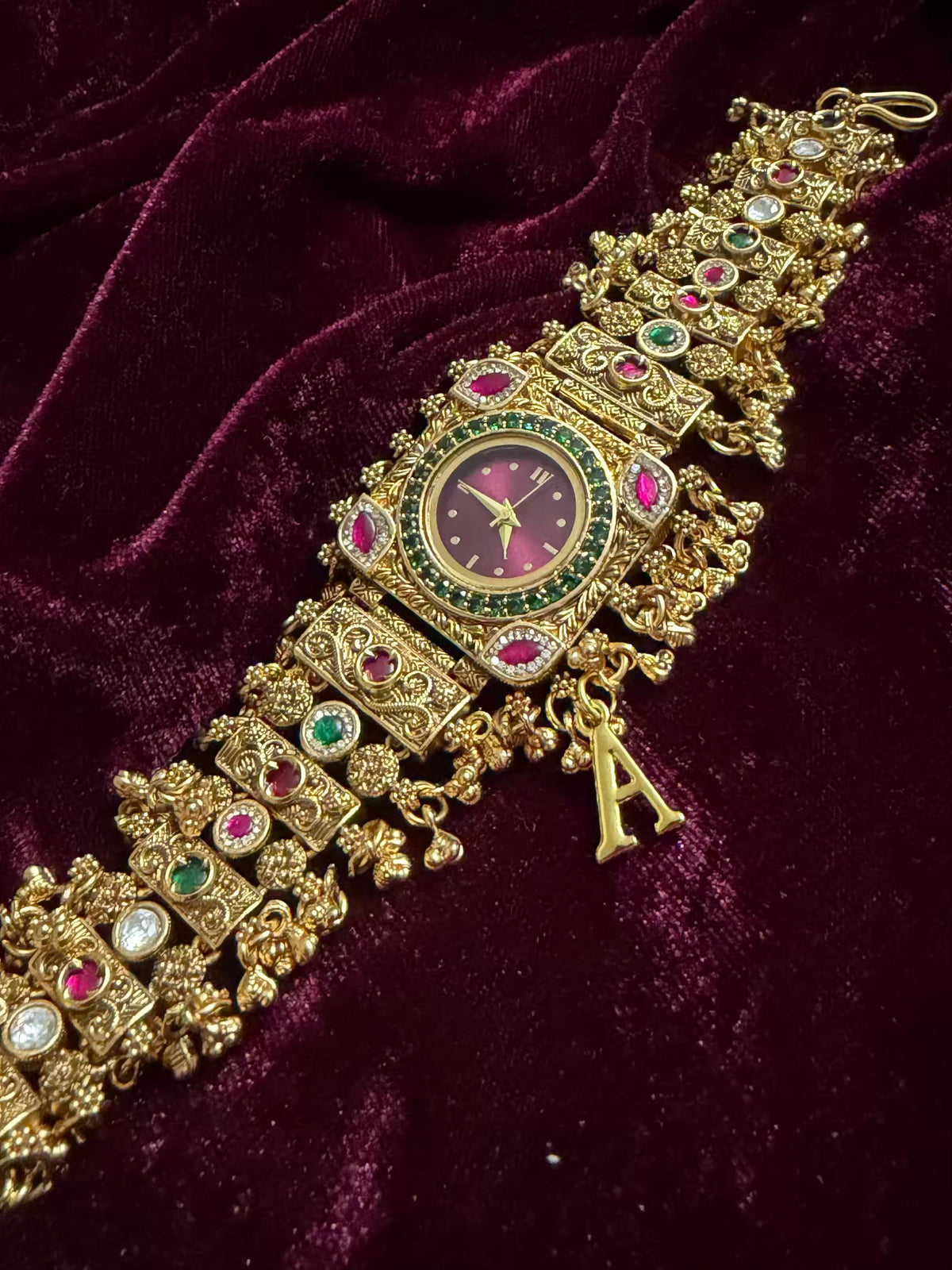 Gulnaar Royale Heritage Watch Rakhi in Premium (Free Initial)