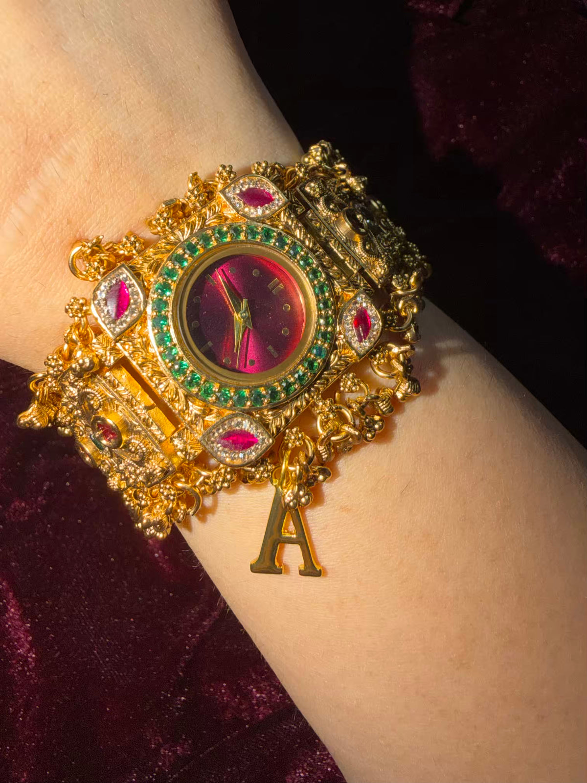 Gulnaar Royale Heritage Watch Rakhi in Premium (Free Initial)