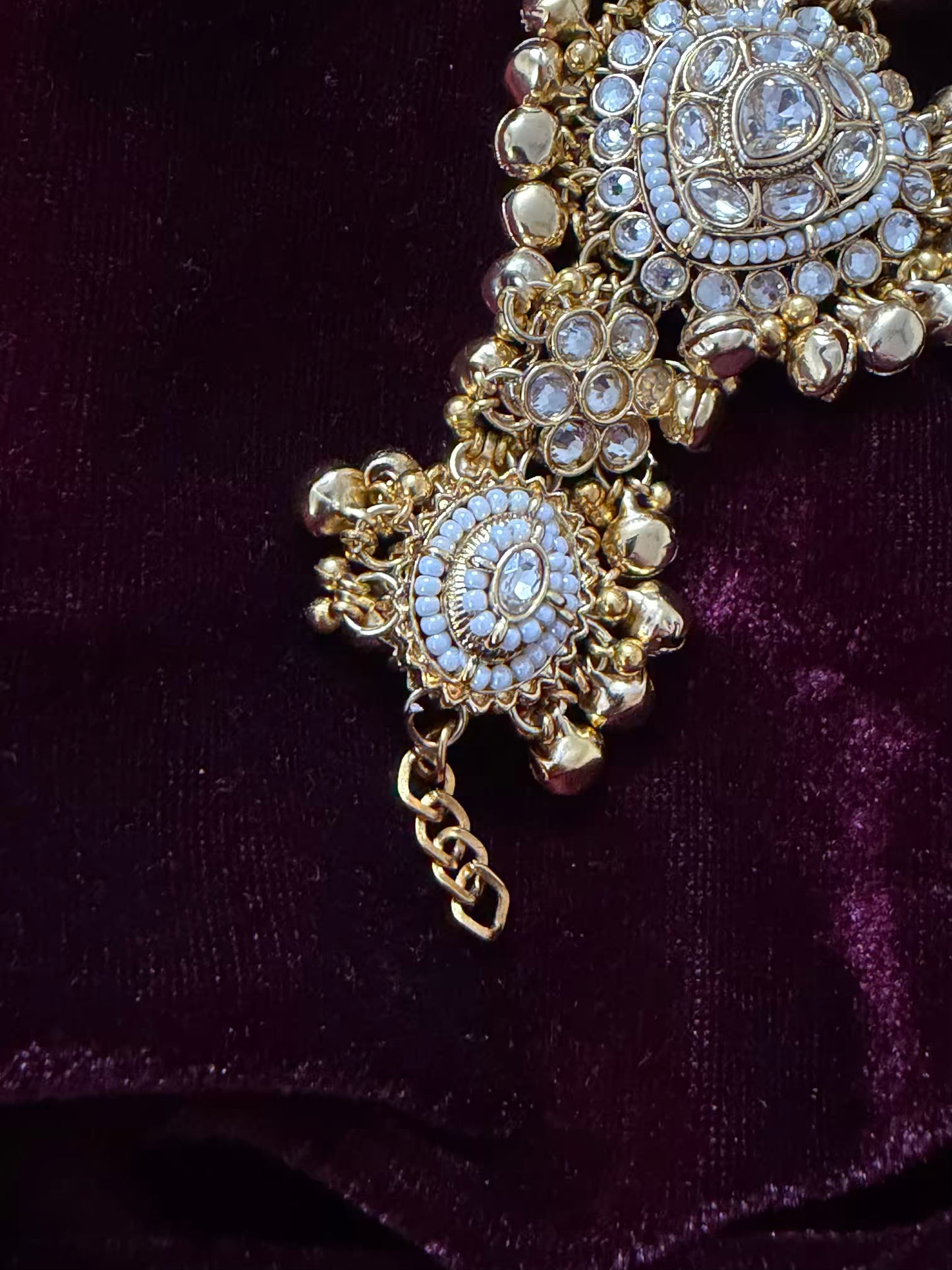 Kundan Gold Maharani Watch Design Heritage Bracelet