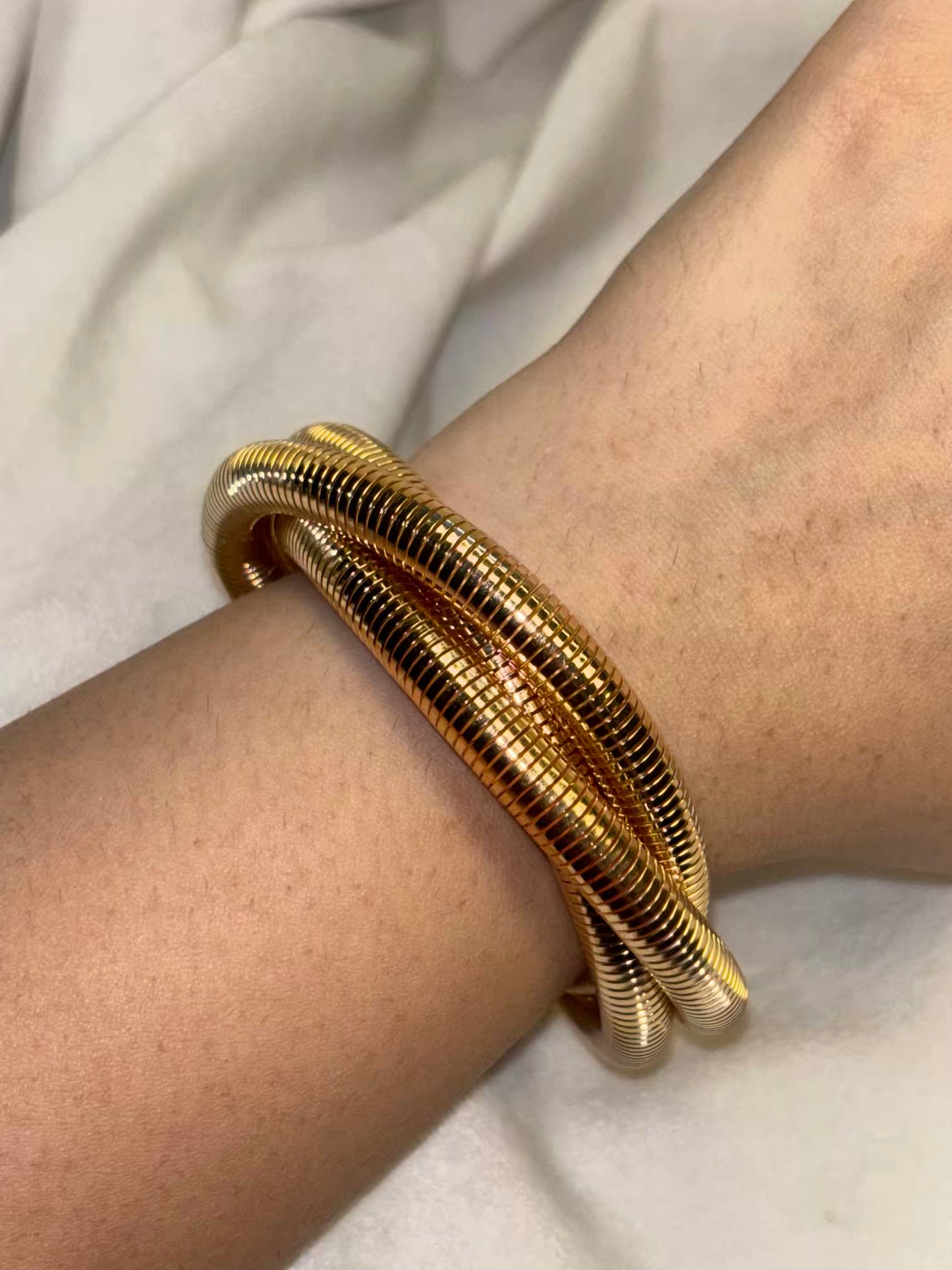 Layered Gold Bracelet