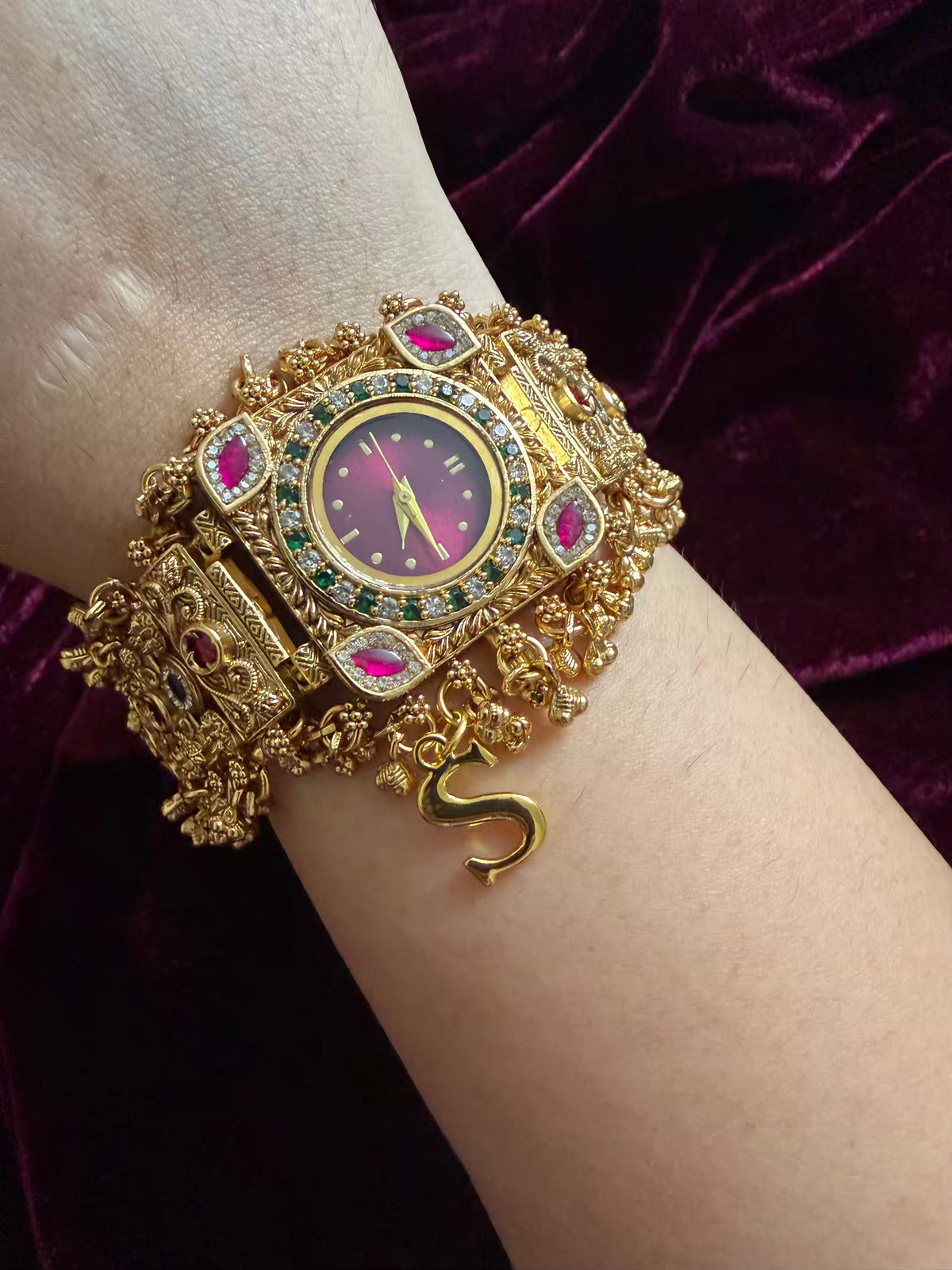 Rang Mahal Heritage Watch Rakhi in Premium (Free Initial)