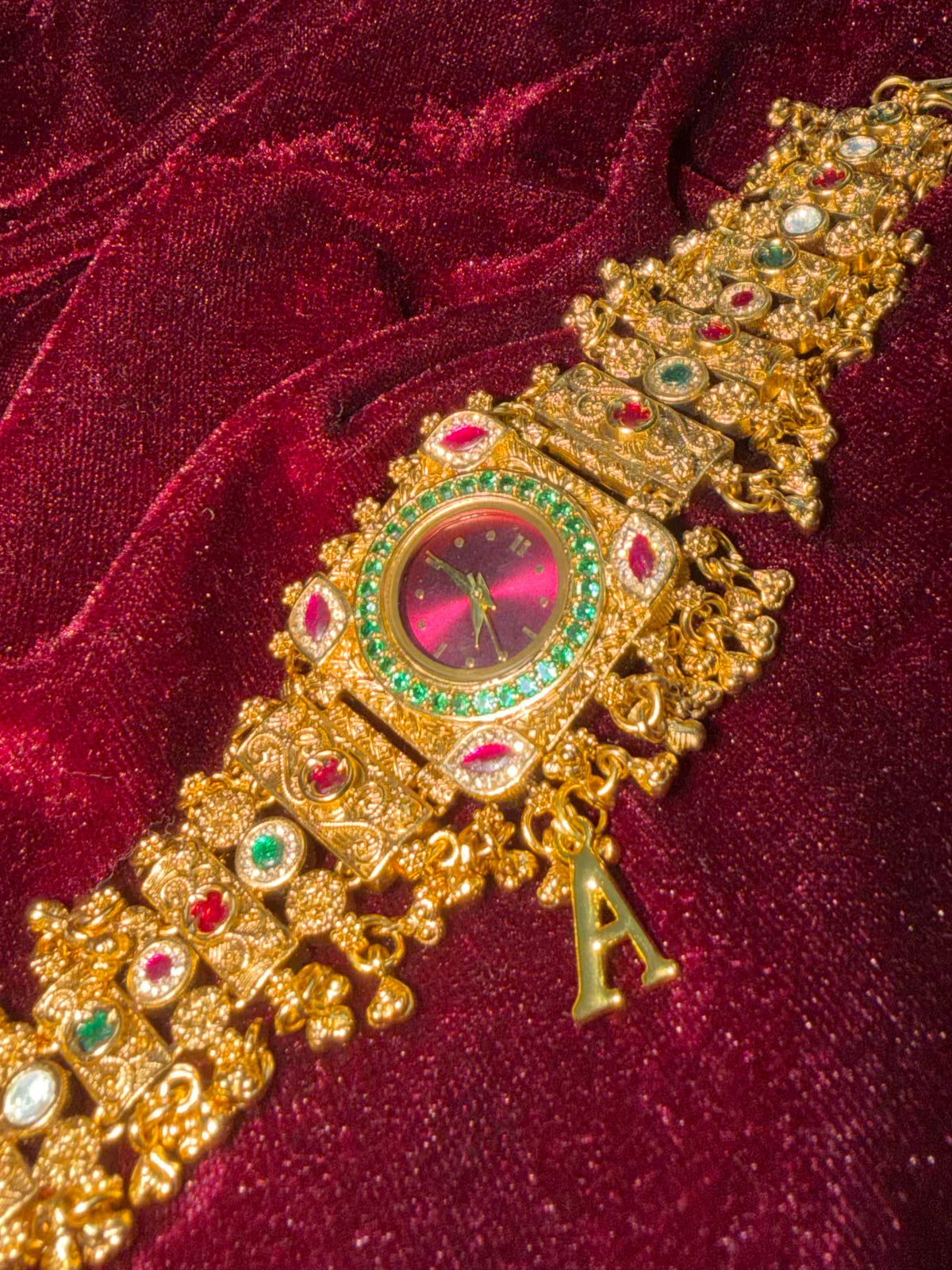 Gulnaar Royale Heritage Watch Rakhi in Premium (Free Initial)