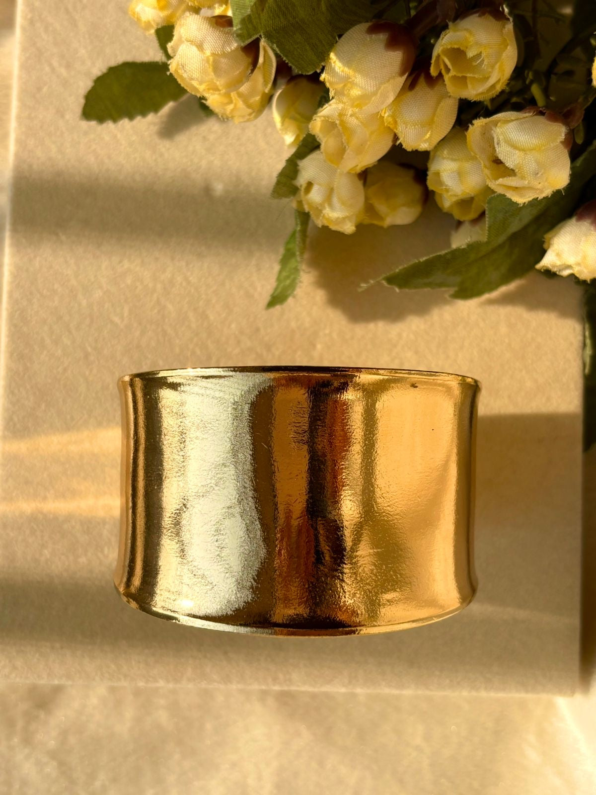 Artemis Plain Kada Bracelet Bangle - Gold