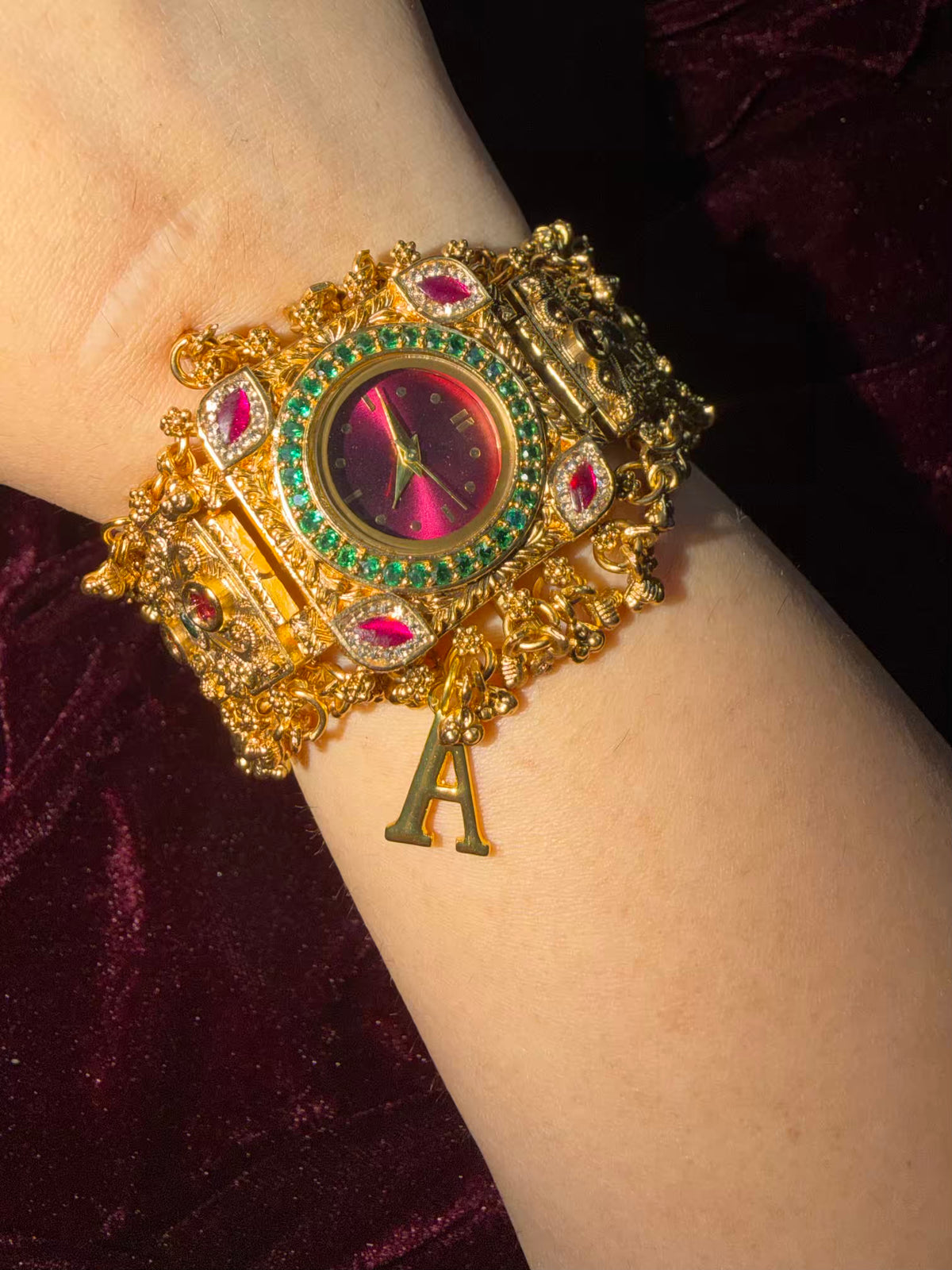 Gulnaar Royale Heritage Watch Rakhi in Premium (Free Initial)