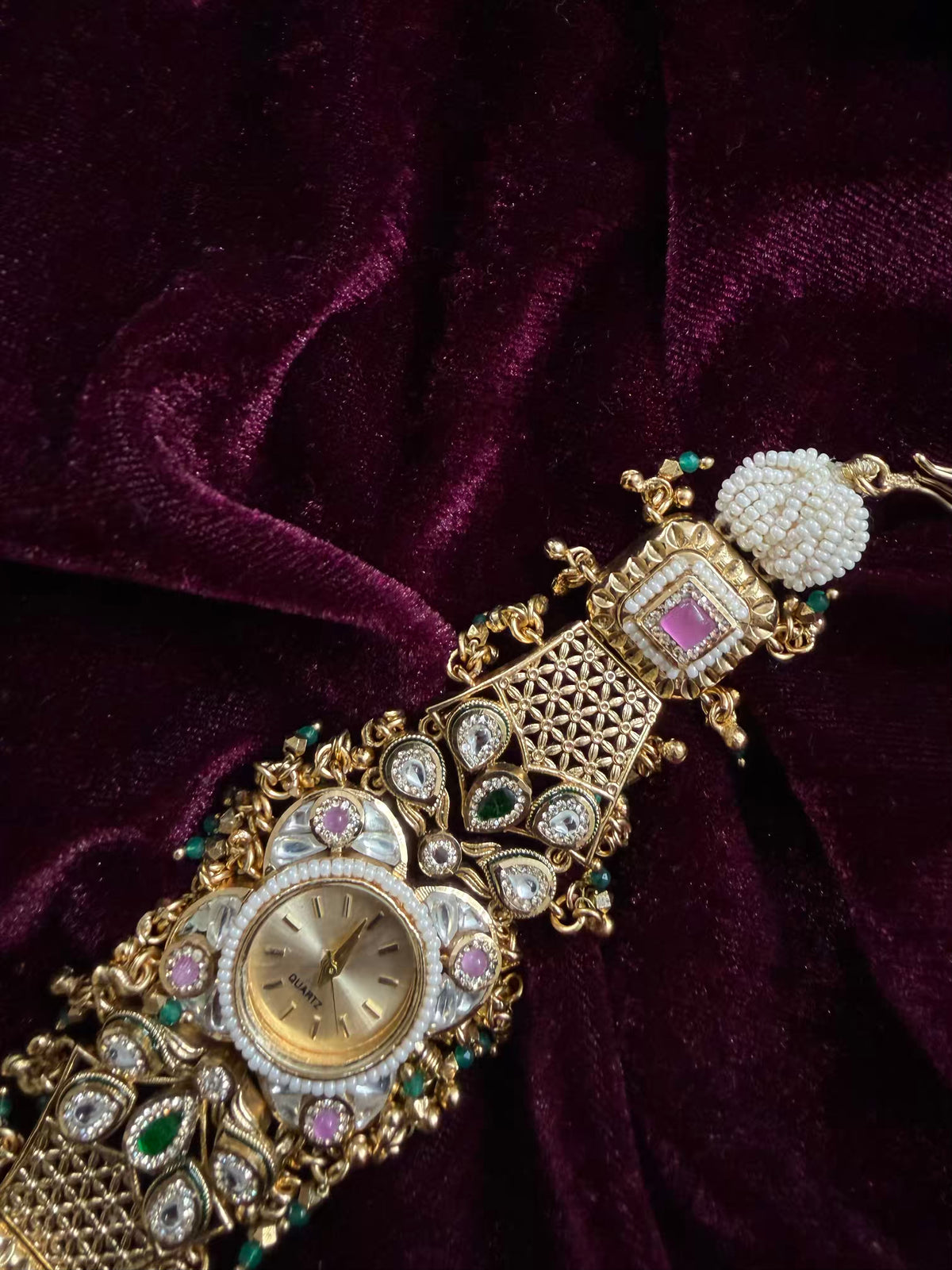 White floral Heritage Watch