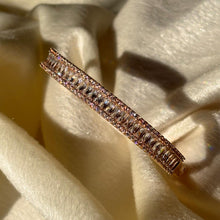 Load image into Gallery viewer, Loaded Diamonds Kada Bracelet Bangle - 18k Gold Plated
