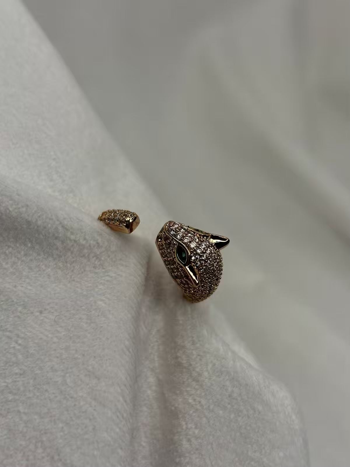 Tiger Adjustable Ring ( Gold )