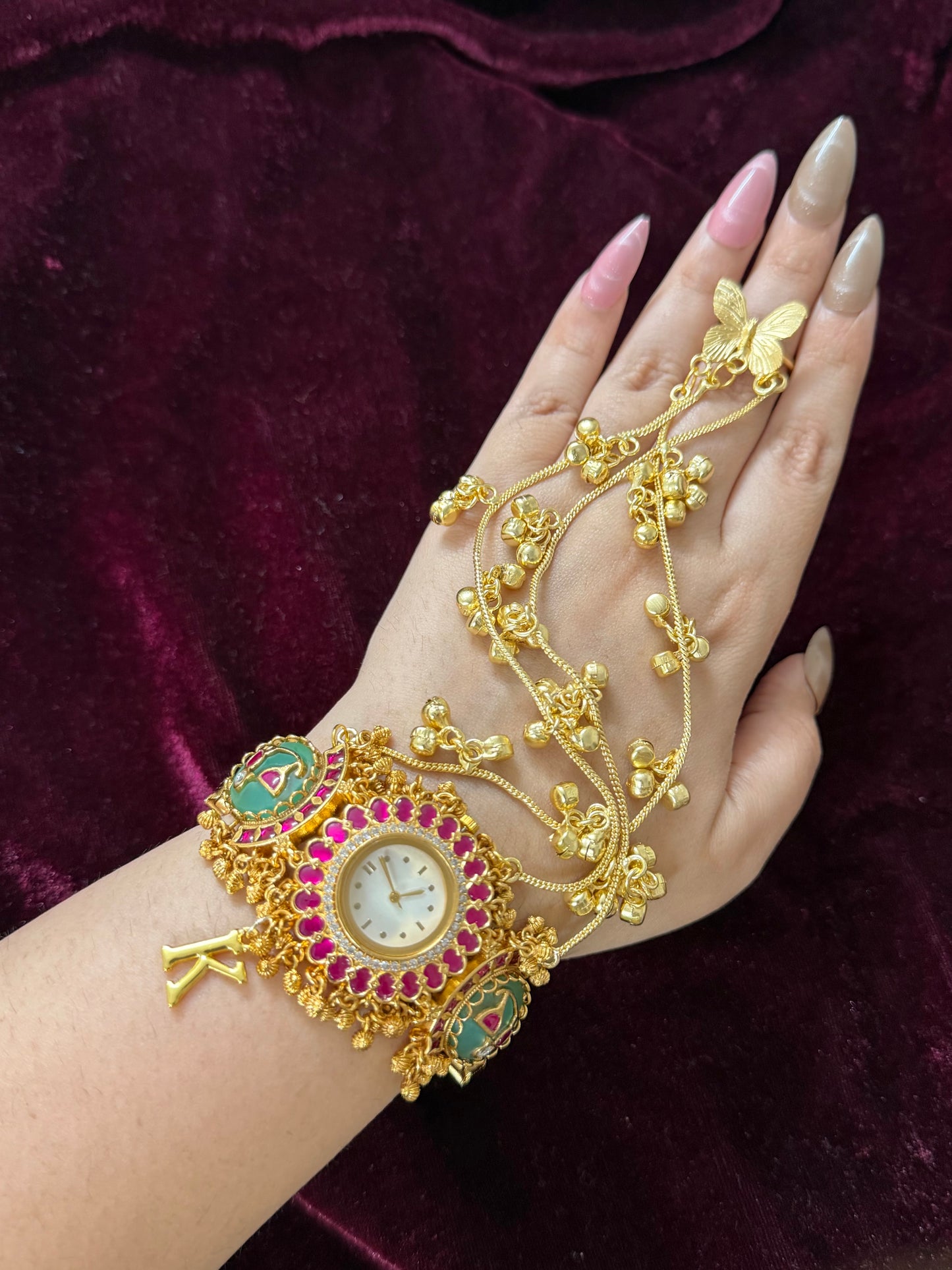 Maharani Watch Design Phool Heritage Bracelet ( New Launched )
