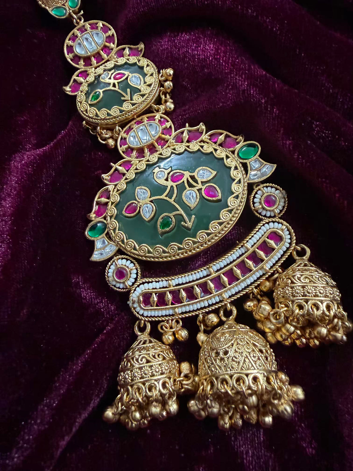 Mint Designer Heritage Kamar Juda in Premium plating