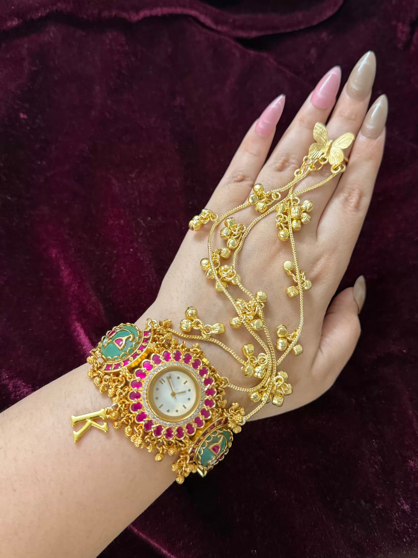 Maharani Watch Design Phool Heritage Bracelet ( New Launched )