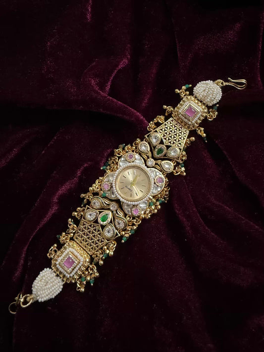 White floral Heritage Watch
