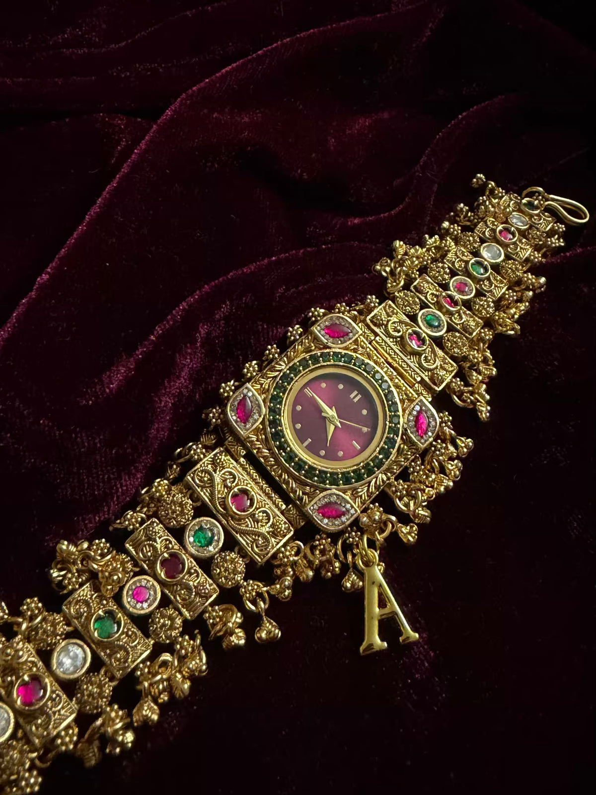 Gulnaar Royale Heritage Watch Rakhi in Premium (Free Initial)