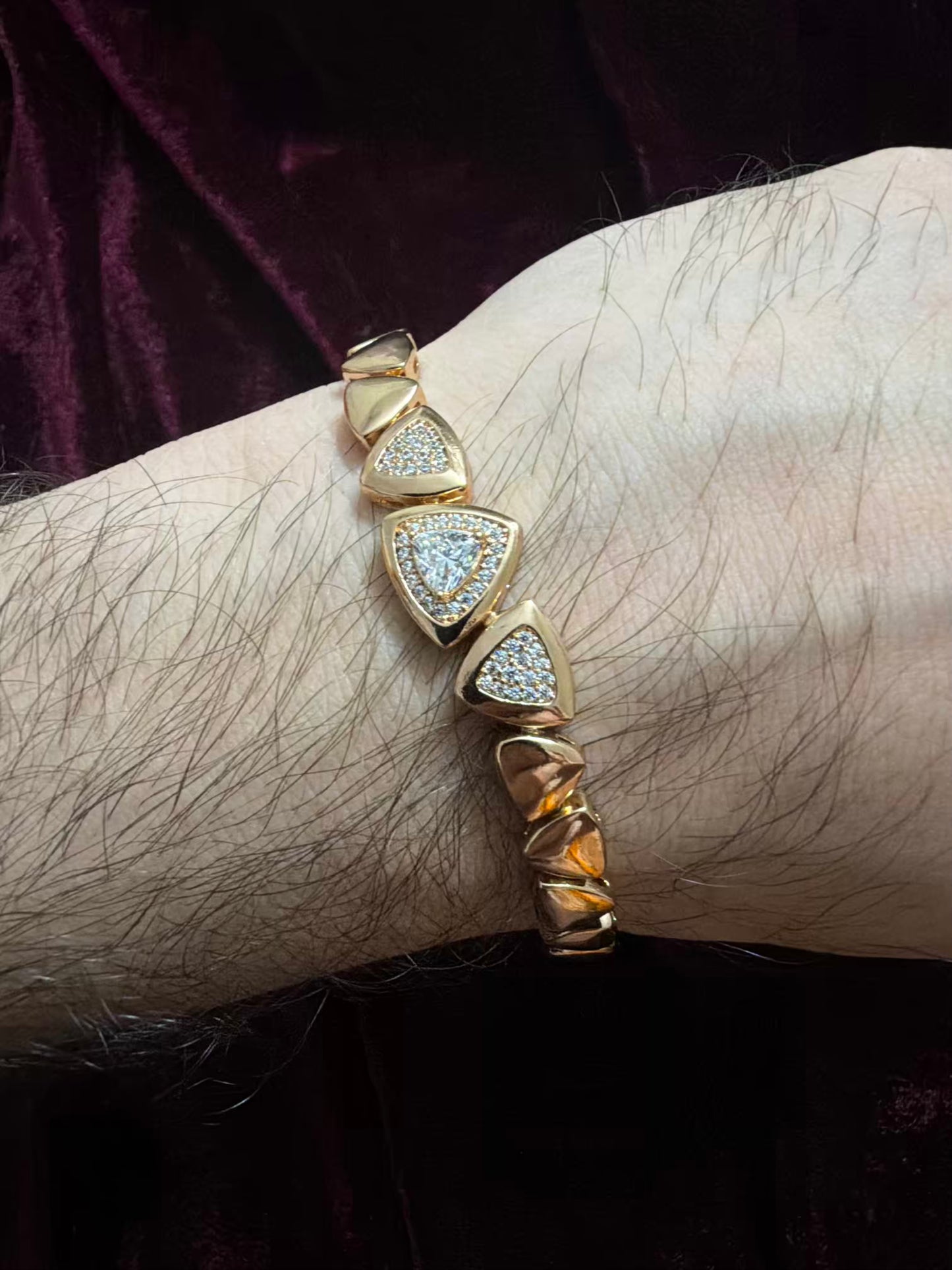 Royale Diamond Men's Rakhi Bracelet