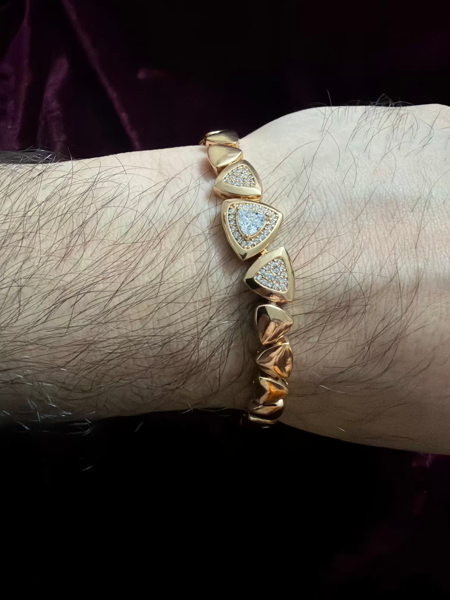 Royale Diamond Men's Rakhi Bracelet