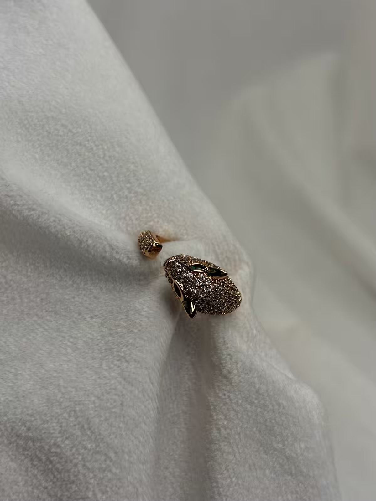 Tiger Adjustable Ring ( Gold )
