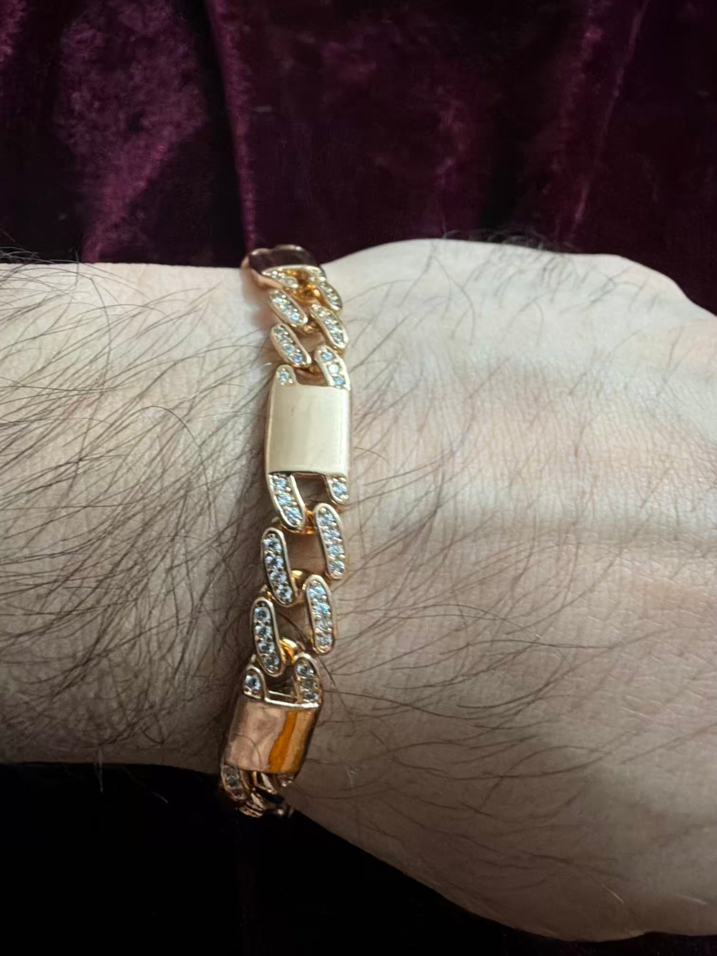 Zeus Chain Diamond Men's Rakhi Bracelet