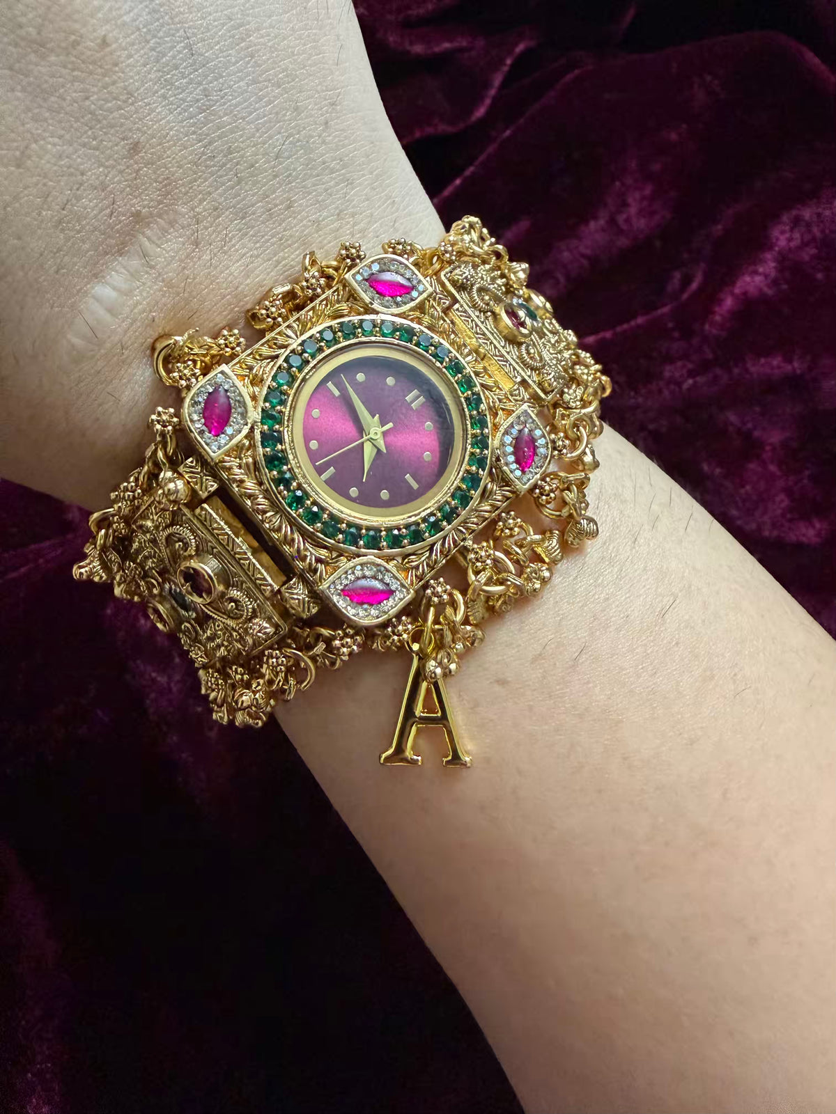 Gulnaar Royale Heritage Watch Rakhi in Premium (Free Initial)