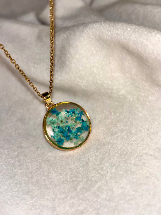Ocean Floral Handmade Necklace
