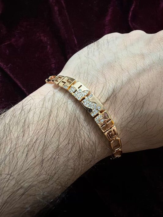Loaded Diamond Men's Rakhi Bracelet