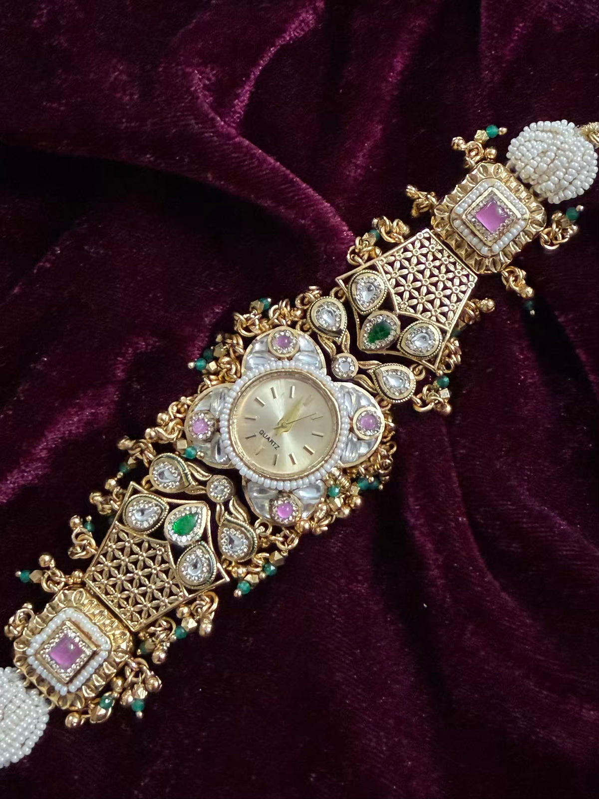 White floral Heritage Watch